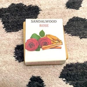 Sandalwood rose soap bar
